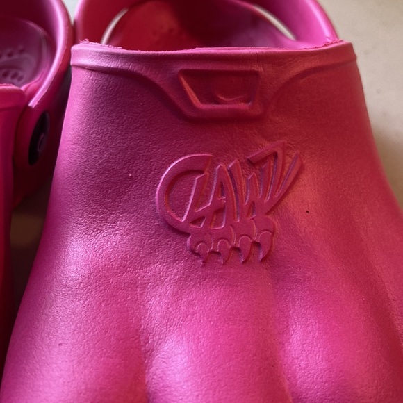 Clawz pink childrens Sz 13 slip on shoe clogs - Picture 5 of 10